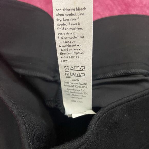Spanx PBP Hi Rise Flare Ponte Knit Pants Black Size Small - Picture 9 of 12